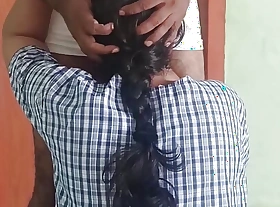 Chennai College Girl fro Uniform Sake Romance fro Tution Trainer in Home in Holiday