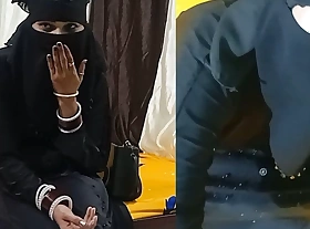 Pretty girl in hijab effectuation with reference to officer's cock be beneficial to signet-ring