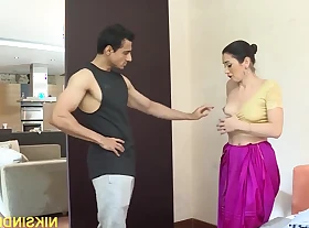Niks Indian, Bollywood Actress With an increment of Indian Bhabhi - Desi Stepaunty Fucked Away from The Young Suppliant