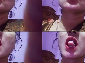 Huge milking indian bhabhi boobs squeezing with an increment of drop milk