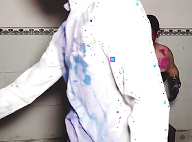 Becoming holi 2025 kurta faad holi don't miss the end