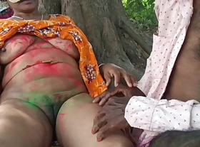 Happy Holi outdoor unconnected with going I fucked Nomita boudi