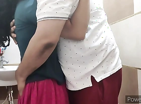 Flexible mallu maid being filmed and fucked by master in the matter of bathroom
