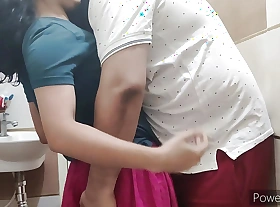 Flexible mallu maid being filmed and fucked by master in the matter of bathroom