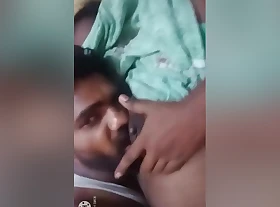 Tamil Wife Pair Sucking Off out of one's mind Hubby