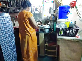 Stepsister hardcore fucking with stepbrother in kitchen in morning