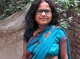 Desi get hitched hard-core alfresco