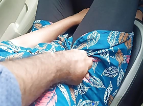office manager enjoying hot Romance with fixed devoted to colleague inside car part 1