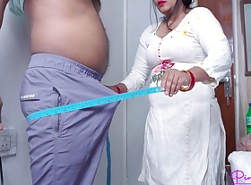 Beautiful Lady Tailor got Painful fucked by her Customer forth Doggy style and Huge Cum load forth Big Indian Sexy Ass.