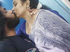 Long lip lock with ass kiss romance and hard fuck in saree