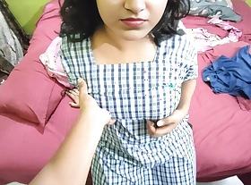 She sucks so well, I will cum in her mouth - Indian School Non-specific Blowjob