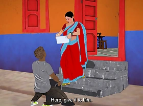 Indian Bhabhi fucked by milkman and landlord - Gangbang dealings