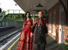 Indian desi Archita Phukon fucked by a from on train