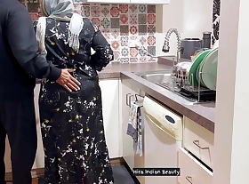 Hijabi MILF's Sensual Lip Streak Kissing & Love Making - Pussy Fingering, Boobs Rattle & Ass Rattle in Hot Foreplay