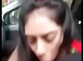 Desi Girl Shilpa Blows Her Stepbrother Approximately The Car