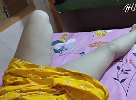 THE Erotic GIRL ON BED. REVIEW AND FORPLAY WITH Erotic LEGS AND ASS IN BEDROOM.