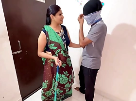 Indian Village Kamwali Aunty got Punishment for Stealing resources from carrier bag Hindi Audio