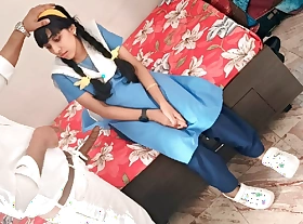 Innocent schoolgirl teen rides teachers Big cock 18+