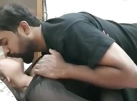 Indian wife fuck at hammer away end be beneficial to one's tether costs best friend