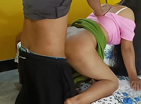 Desi Indian Hot Bhabhi Viral Sex Video with Husband's Friend in Doggy Express