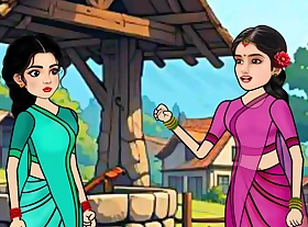 Two friends in the village. desi sex video   Hindi sex story   send-up video