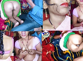 Threaten (2) Desi Suhaagraat Brother-in-law and Bhabhi nearly saree lifted and sex Hindi audio Claire Vaise