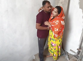 Secret Sexual connection and kissing scenes boobs press in outdoor village