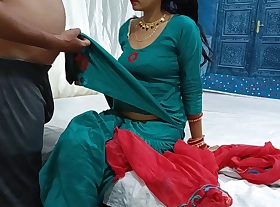 Punjabi bhabhi was enjoying nigh fuck in doggy style