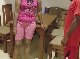 A Food Delivery Schoolboy Fucks a Desperate Widow
