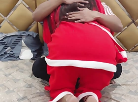 Hot Desi Hot Indian Couple Has Hardcore Dealings on Christmas Day