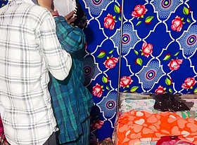 Hard doggy style giving it to her from behind