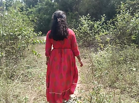 Hot desirable pussy in forest side outdoor