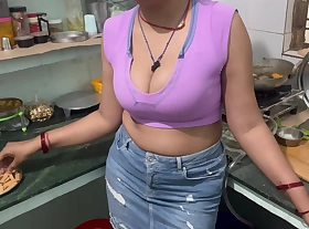 Sahar Beautiful Bhabhi First Time Sex With Devar helter-skelter kitchen,Tight pussy hindi Viral Video
