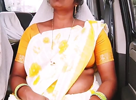 Indian maid car sex Telugu dirty talks.