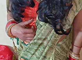 Very beautiful Desi bhabhi doggy style off out of one's mind the brush step brother