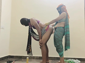 Girl pegged that boy pussy with big strapon dildo to season him as slave