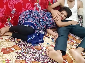 Sexy 18 Year Elderly Big Boobs Horny Indian Order of the day Girl Rough Blowjob and Copulation - Full Desi