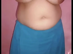 Erotic indian wife shows her big boobs