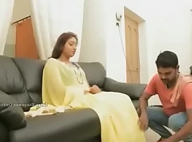 Indian aunty in saree