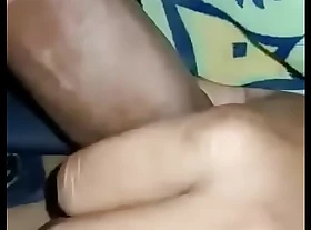 Indian girl bhabhi sucking chubby black bushwa and taking cum inaide their way mouth