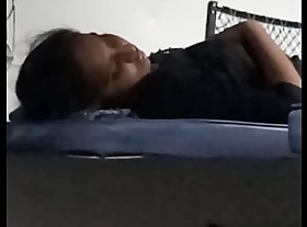 Low-spirited Indian girl